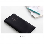 【韩国 Iconic】简约皮质护照保护套 机票夹 长款 Slit Passport wallet -  - 7    - Sweet Living