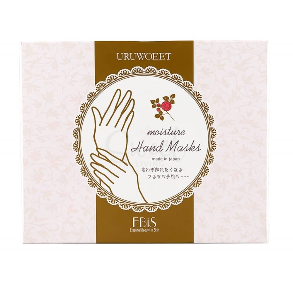 【日本 EBIS】 Hand mask 贵妇手膜 保湿淡化细纹手部护理保养 36片/盒 -  - 1@ - Sweet Living