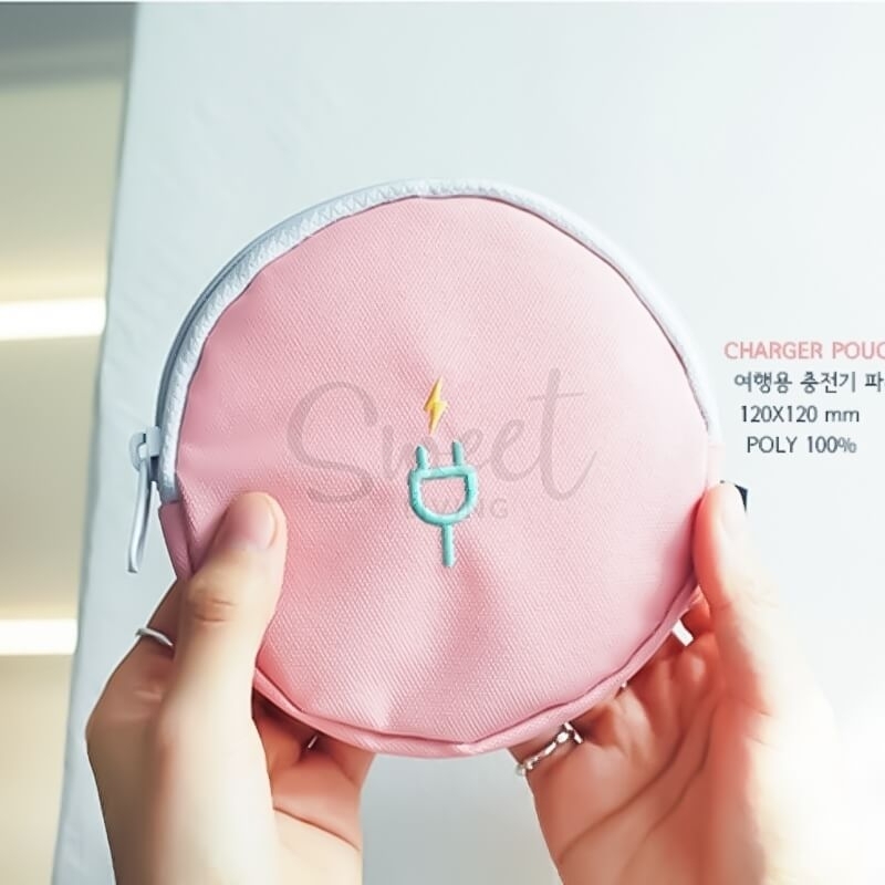 【韩国 2NUL】时尚旅行便携旅行充电器耳机线数码收纳包 cable pouch Charger Pouch -  - 2@ - Sweet Living