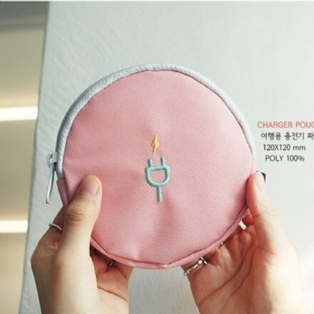 【韩国 2NUL】时尚旅行便携旅行充电器耳机线数码收纳包 cable pouch Charger Pouch -  - 3    - Sweet Living