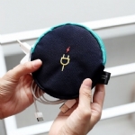 【韩国 2NUL】时尚旅行便携旅行充电器耳机线数码收纳包 cable pouch Charger Pouch -  - 4    - Sweet Living