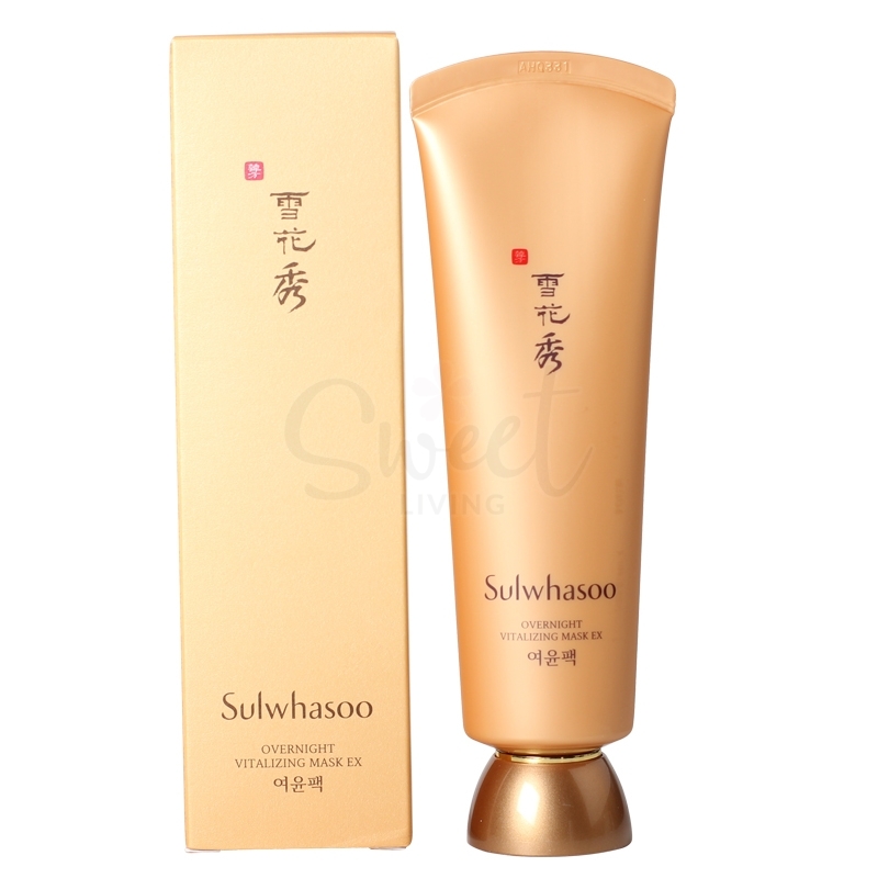 【韩国 Sulwhasoo】雪花秀  与润夜间修护面膜 免洗滋养 提亮肤色  睡眠面膜 120ml -  - 1@ - Sweet Living