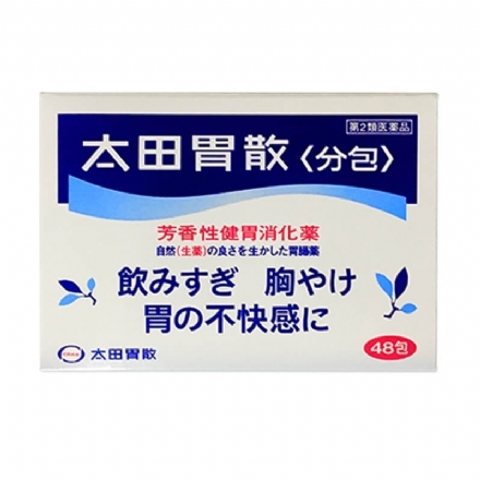 【日本 太田胃散】 健胃养胃 肠胃不适消化不良饮酒过度 芳香性 改善肠胃促进消化 48包 - Sweet Living