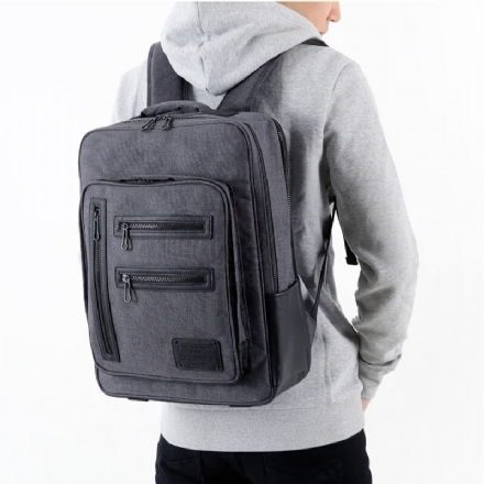 【韩国 Monopoly】  EASY CARRY BACKPACK HOMME 双肩包大容量旅行背包男士学院风书包 - Sweet Living