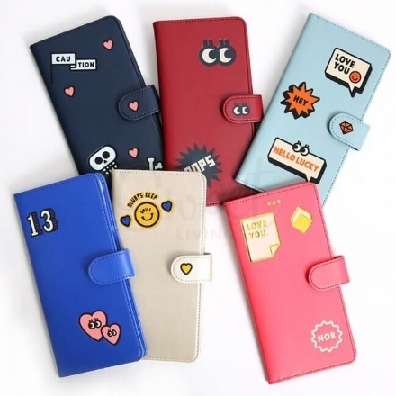 【韩国 Monopoly】卡通便携长款护照夹 机票夹 旅行收纳 Passport Pouch - Sweet Living