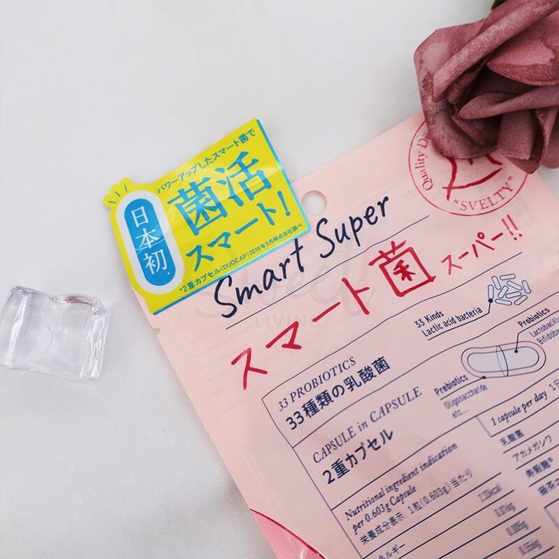 【日本 SVELTY】 Smart Super 菌の二重瘦 酵素 益生菌 30粒 -  - 3@ - Sweet Living