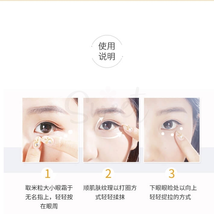 【韩国 AHC】新版 第十代多效修护眼霜 淡化细纹淡化黑眼圈补水 30ml -  - 4@ - Sweet Living