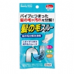【日本 Kokubo】小久保 毛发分解 管道疏通剂 下水道排水管防堵塞清洁剂  一包2袋 (2回份） -  - 2    - Sweet Living