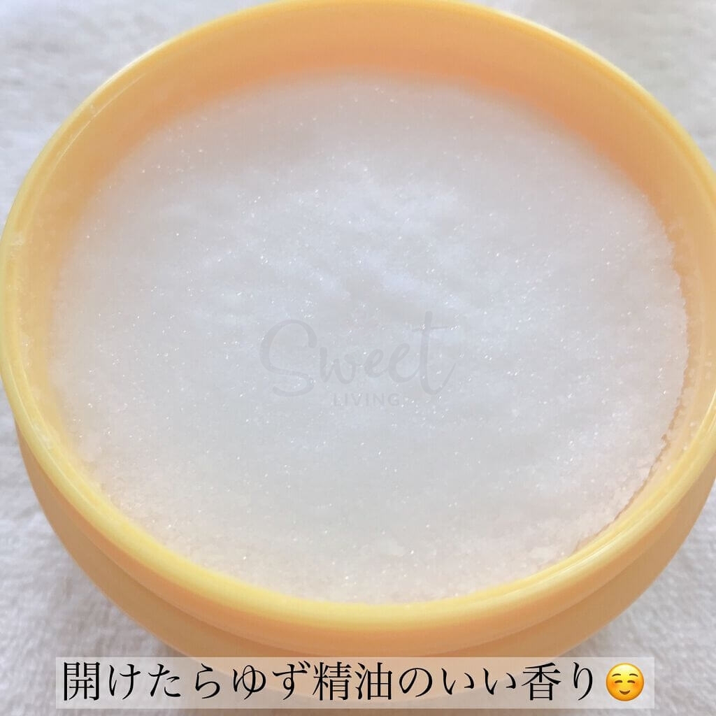 【日本 Biken】高知县 柚子 YUZU  天然精油亮白身体磨砂膏 350g -  - 12@ - Sweet Living