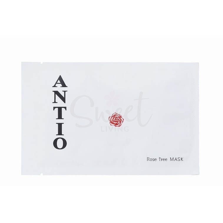 【日本 ANTIO】美容院线面膜 日本美容展人气面膜 保湿美白 玫瑰/花草/VC 一组10片 -  - 7@ - Sweet Living