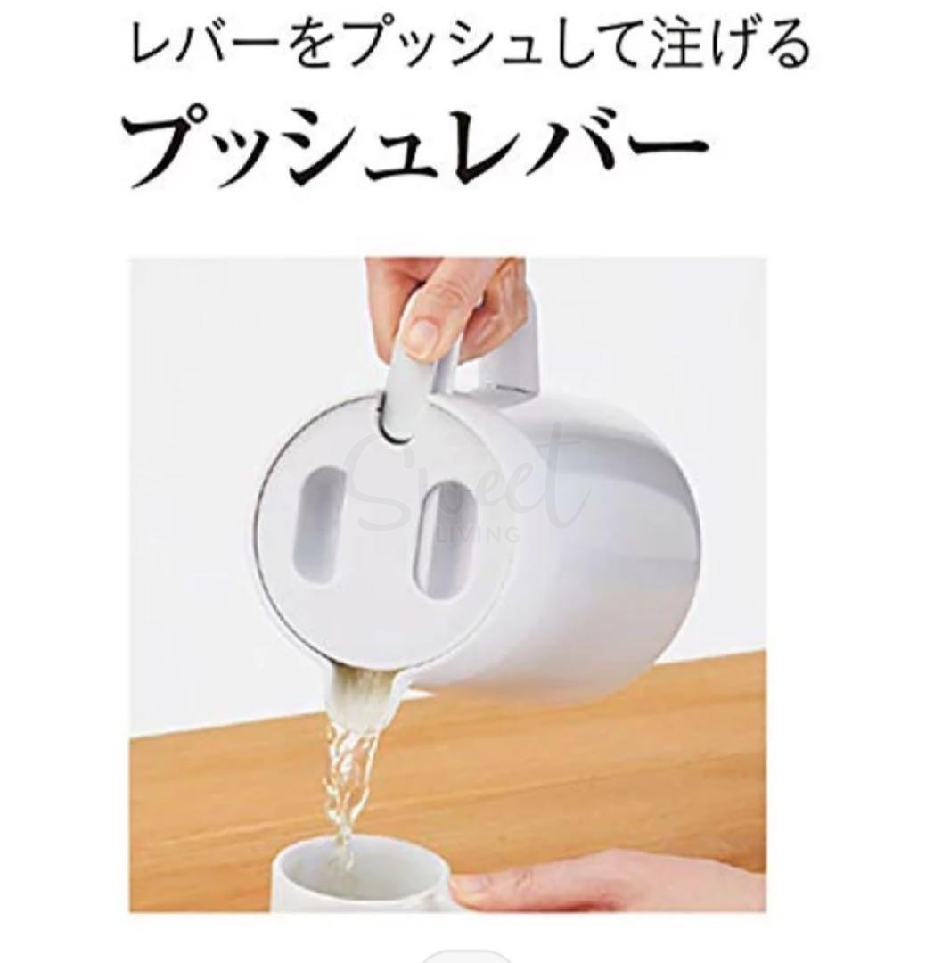 【日本 Tiger】虎牌 新款保温壶 大容量保温杯 家用/旅行/便携 黑色 2L -  - 8@ - Sweet Living