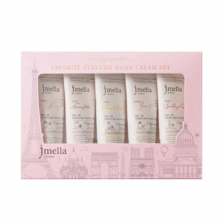 【韩国 Jmella】 Signature Hand Cream Set 挚爱香水护手霜系列套盒 五支/盒 （50ml每支） -  - 3    - Sweet Living