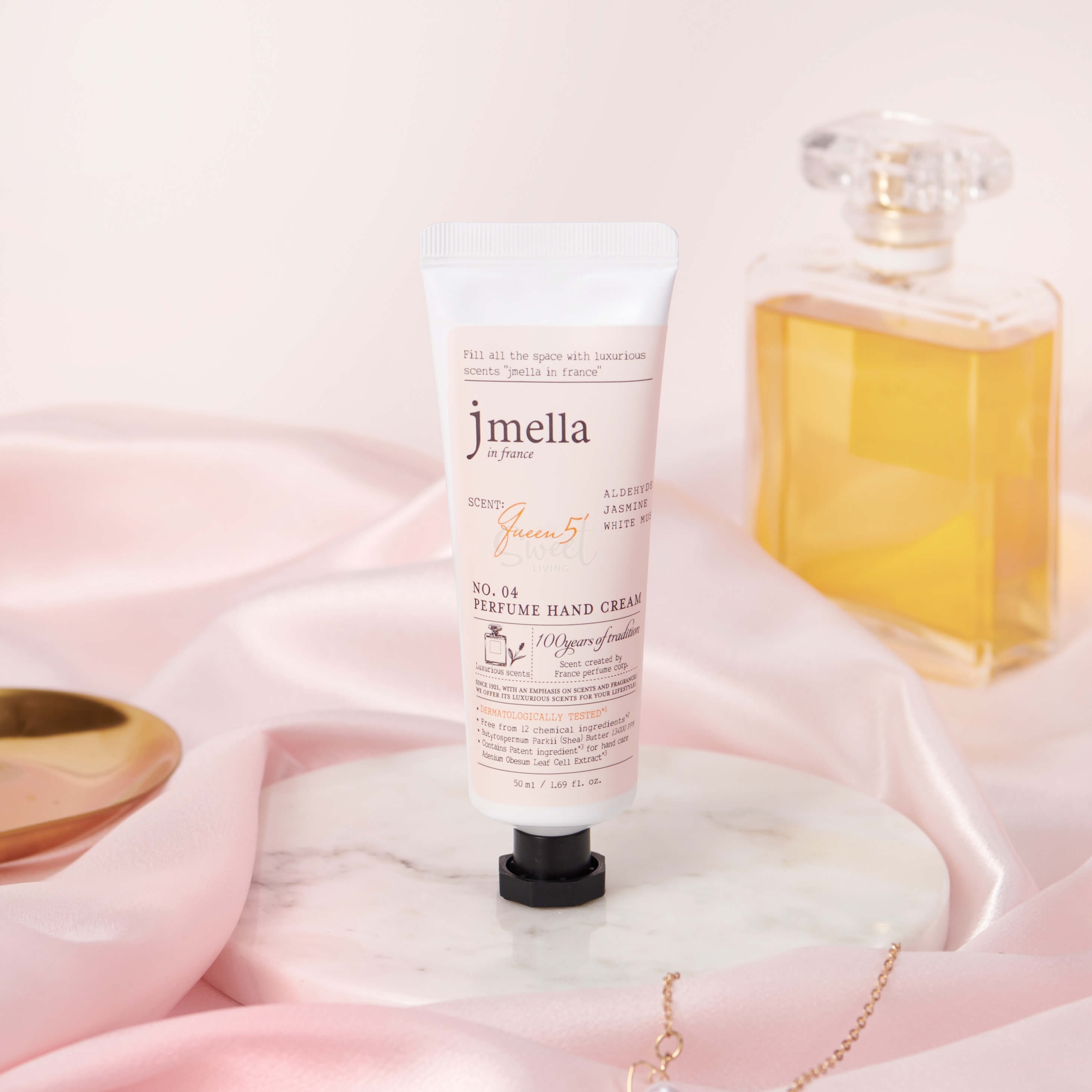 【韩国 Jmella】 Signature Hand Cream Set 挚爱香水护手霜系列套盒 五支/盒 （50ml每支） -  - 4@ - Sweet Living