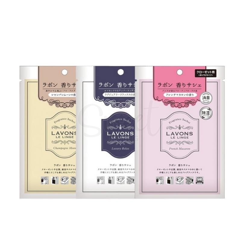 【日本 LAVONS】法式香薰 室内衣柜车用 可悬挂香包香囊 -  - 1@ - Sweet Living