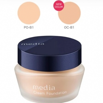 【日本 Kanebo】嘉娜宝 Media 媚点 高保湿亮白遮瑕粉底霜 SPF17 PA++ 25g -  - 21    - Sweet Living