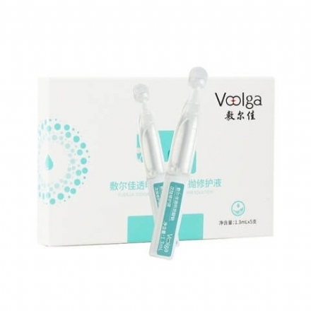 【医药品牌 敷尔佳】VOOLGA 透明质酸钠次抛修护精华液 1.3ml×5支 /盒 - Sweet Living