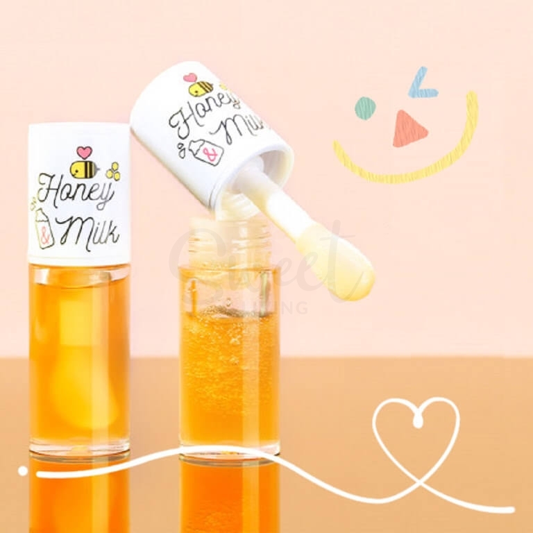 【韩国 Apieu】奥普 护唇油 蜂蜜牛奶润唇膏 滋润修护无色 -  - 6@ - Sweet Living