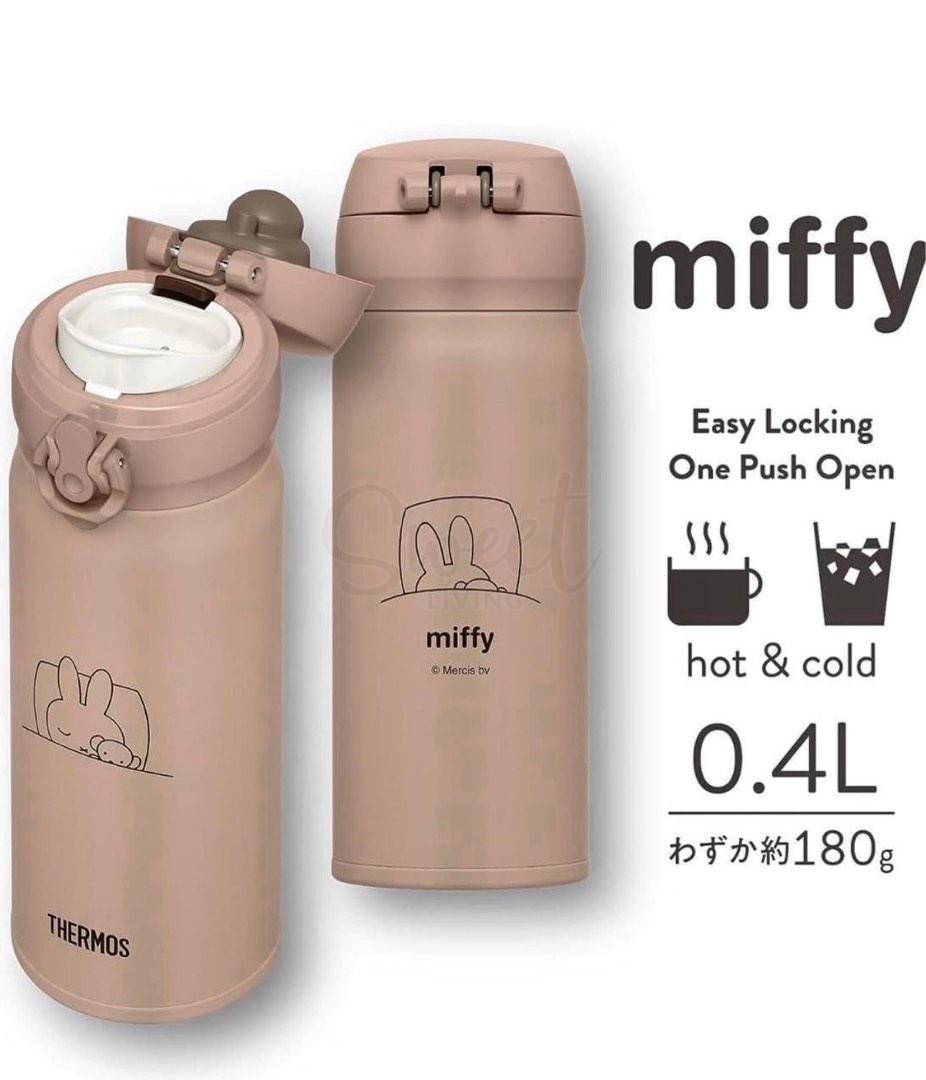 【日本 Thermos】 膳魔师 卡通超轻量保温杯 保温保冷水杯水壶 米奇/米菲兔两款 400ml -  - @2 - Sweet Living