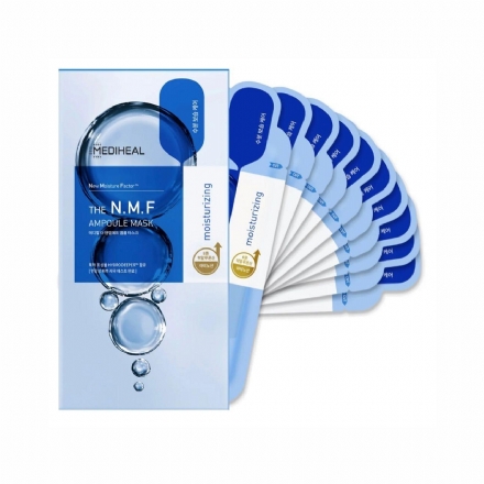【韩国 MEDIHEAL】 N.M.F Aquaring Ampoule Masks 克莱斯 高效保湿针剂补水面膜 10片/盒 新版本 -  - 6    - Sweet Living