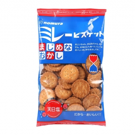 【日本 NOMURA】野村煎豆 网红零食 健康小饼干 低温海盐烘焙 130g - Sweet Living