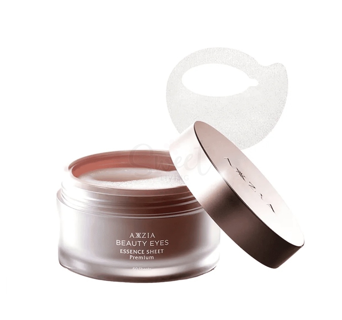 【日本】 AXXZIA 晓姿 新版 4D抗糖金字塔 御颜晶采璀璨御龄眼膜 全眼提拉 紧致去皱 抗老丰盈 60枚入 -  - 1@ - Sweet Living