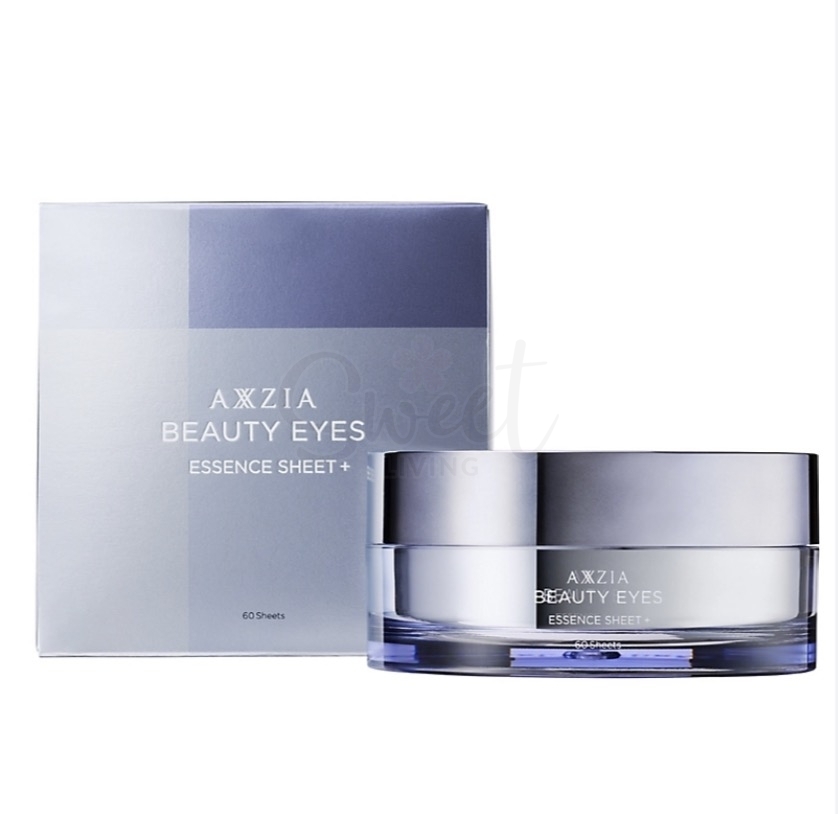 【日本】AXXZIA 晓姿 新版 3D冰美式 御颜晶采多效修护眼膜 胜肽眼纹小熨斗 弹润紧致淡黑眼圈 附镊子 60枚 - @ - 1 - Sweet Living