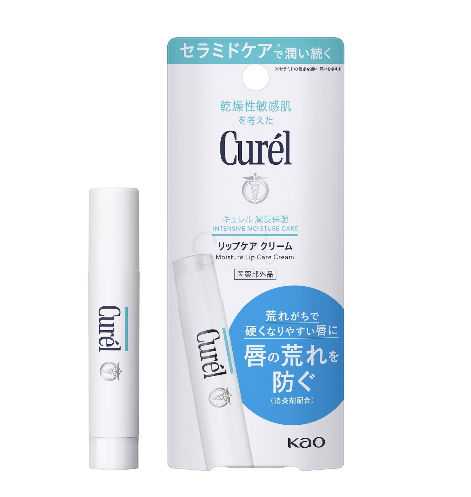 【日本】花王 KAO Curel 珂润润浸保湿 润唇膏  干燥敏感肌适用 高保湿 无添加 / Moistureing Lip Balm -  - 6@ - Sweet Living