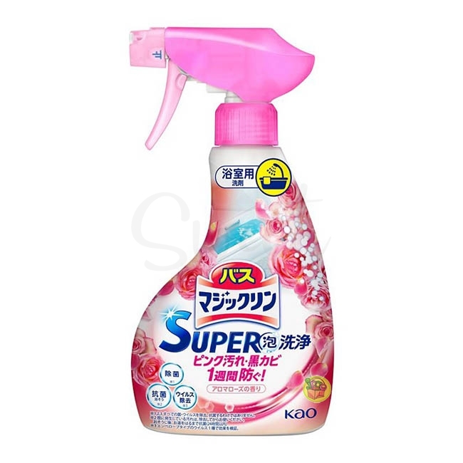 【日本 KAO】花王 浴室消臭除菌清洁剂 玫瑰香 350ml -  - 1@ - Sweet Living