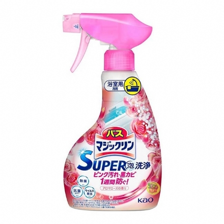 【日本 KAO】花王 浴室消臭除菌清洁剂 玫瑰香 350ml - Sweet Living