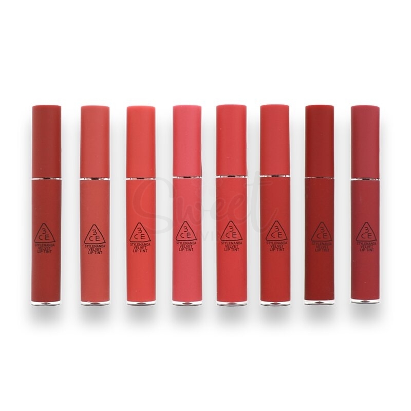 【韩国 3CE】velve lip tint 丝绒雾面唇釉/口红 -  - 14@ - Sweet Living