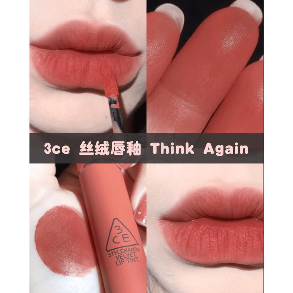 【韩国 3CE】velve lip tint 丝绒雾面唇釉/口红 -  - 18@ - Sweet Living