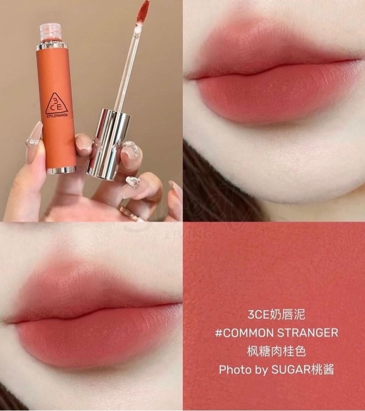 【韩国 3CE】 Hazy Lip Clay 新品柔雾唇泥 -  - 3@ - Sweet Living