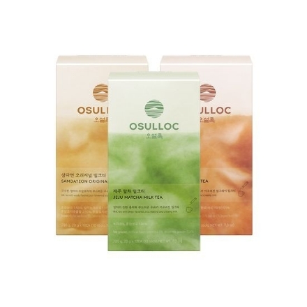 【韩国 Osulloc】香醇即溶奶茶系列 20g x 10条/盒   抹茶奶茶/伯爵奶茶/原味奶茶 - Sweet Living