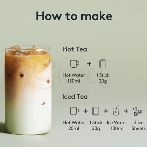 【韩国 Osulloc】香醇即溶奶茶系列 20g x 10条/盒   抹茶奶茶/伯爵奶茶/原味奶茶 -  - 6@ - Sweet Living