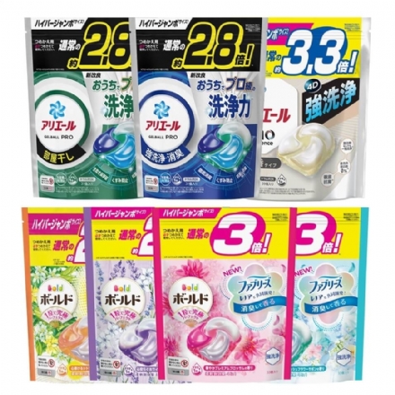 【日本 P&G】宝洁 碧浪Ariel 最新款4D洗衣球 洗衣凝珠 清洁杀菌加香柔顺四合一 袋装 - Sweet Living