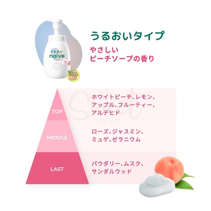 【日本 Kracie】嘉娜宝沐浴露 保湿滋润清爽植物天然氨基酸沐浴乳 适合全家使用 水蜜桃/西柚柠檬 530ml -  - 5！@ - Sweet Living