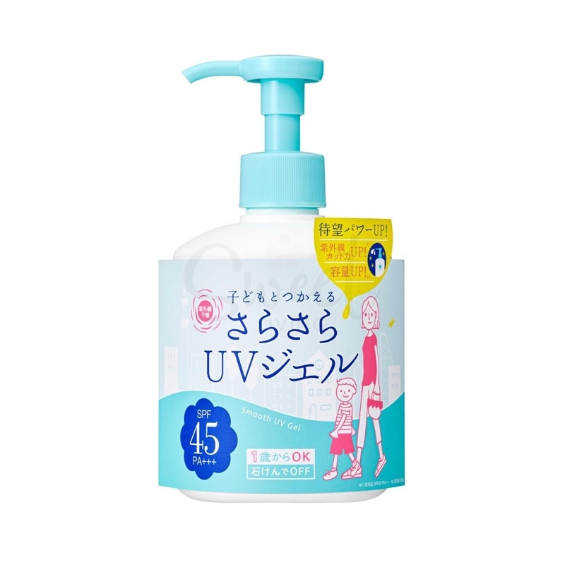 【日本】石泽研究所 紫外线予报 亲子防晒清爽凝乳 儿童可用 身体面部 SPF30/PA+++ /  ISHIZAWA LAB Sunblock Lotion (250g) -  - 1@ - Sweet Living