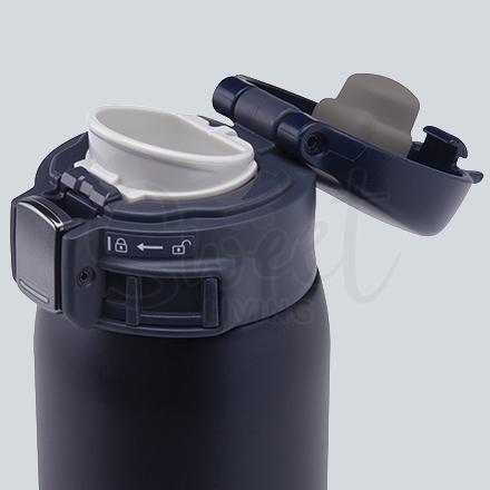 【日本】Zojirushi 象印 便携保温杯 超轻带锁扣设计 600ml 深蓝/白色两款 / Insulated Bottle -  - 8@ - Sweet Living