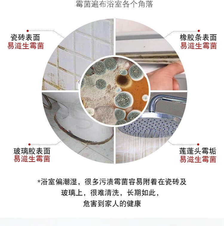 【日本 Johnson】庄臣 厨房浴室除霉剂 清洁剂 喷雾 400ml / Kitchen & Bathroom Mold Cleaner -  - 2@ - Sweet Living