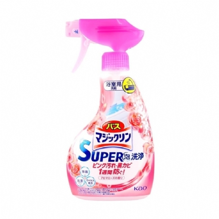 【日本】 花王 KAO 魔术灵 强力浴室浴缸除霉去垢清洁喷雾 / Bath Detergent Super Clean Rose Scent  (350ml) - Sweet Living