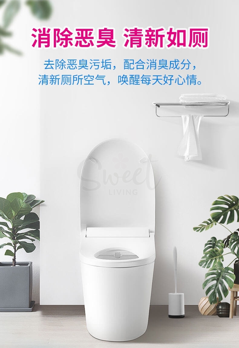 【日本】 EARTH 安速 马桶泡沫强力免刷洗清洁剂 / Foaming Toilet Bowl Cleaner (180g) -  - 5@ - Sweet Living