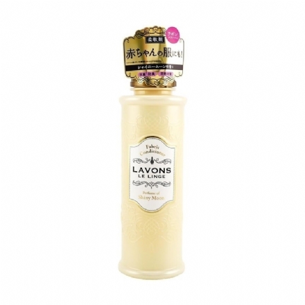 【日本】LAVONS LE LINGE 衣物香水柔软剂 柔顺加香 香槟月亮 / Fabric Conditioner Shiny Moon (600ml ) - Sweet Living