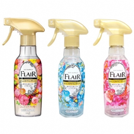 【日本】花王 Kao Flair 衣服防静电喷雾 除皱除菌除味芳香 织物 柔顺 270ml /Fabric Spray - Sweet Living