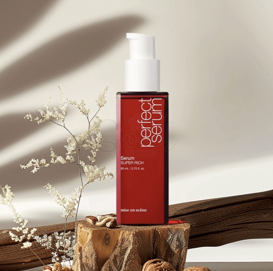 【韩国】 MISE EN SCENE 爱茉莉 完美丰盛精华华护发油 (红色滋润版)  /Hair Serum Oil 80ml -  - 1@ - Sweet Living