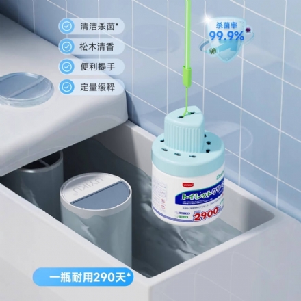 【中国】物以可/UYIKU 强力清洁去污去味 马桶清洁剂 蓝泡泡洁厕液 除菌除味洁厕液 - Sweet Living