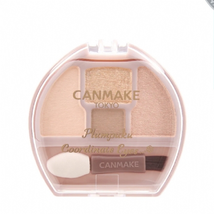 【日本】CANMAKE Plumpuku Coordinate Eyes 卧蚕眼影盘 1.4g 01号 Apricot -  - 3    - Sweet Living