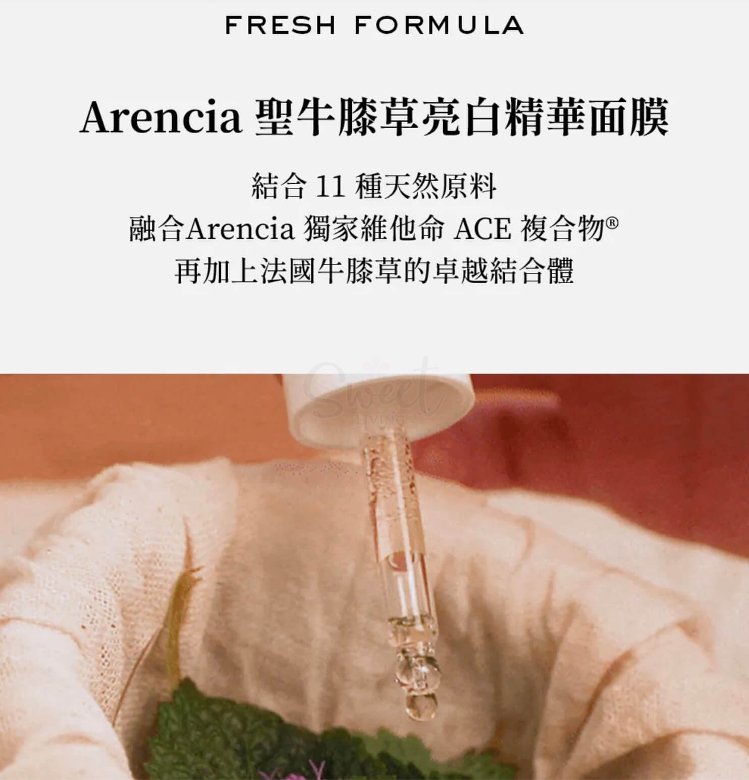 【韩国】Arencia 江南皮肤科 圣牛膝草 天然植物精华 保湿速效提亮 亮肌美白面膜 五片/盒 -  - 7@ - Sweet Living