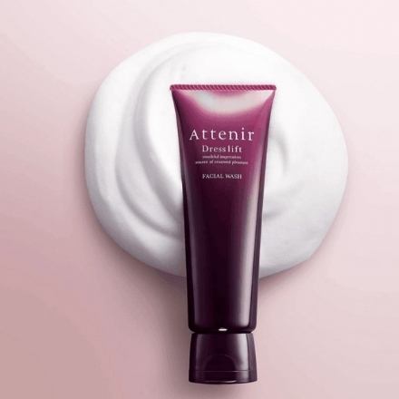 【日本】Attenir/艾天然 紧致塑颜弹力保湿洁面乳  氨基酸温和清洁 120g - Sweet Living