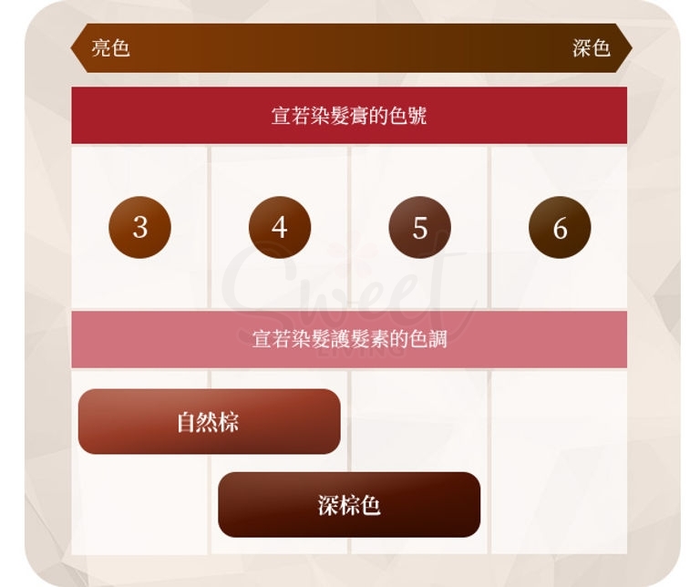 【日本】Hoyu Cielo 天然亮泽高附着力纳米配方 护发染发膏 白发可用 天然不伤发 深棕色 Dark Brown 230g -  - 6@ - Sweet Living