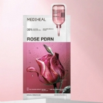 【韩国】Mediheal 美迪惠尔 玫瑰精华 水光亮白 PDRN毛孔焕彩面膜 特惠10+1 11片/盒 -  - 6    - Sweet Living